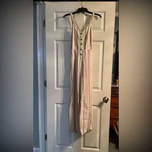 Stripped jumpsuit